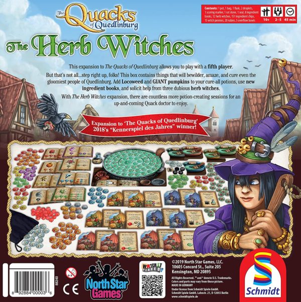 Quacks The Herb Witches Board Game SvarogsDen