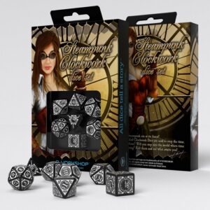 Q Workshop Dice: Steampunk (7 pcs.)