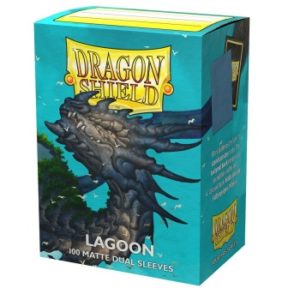 Dragon Shield Dual Sleeves - Matte - Lagoon Saras (100 pcs.)