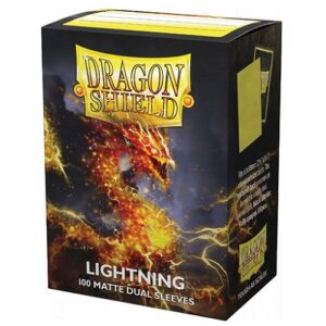 Dragon Shield Dual Sleeves - Matte - Lightning Ailia (100 pcs.)