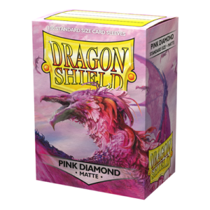 Dragon Shield Standard Sleeves - Matte - Pink Diamond (100 pcs.)