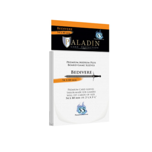 Paladin Sleeves - Bedivere - Premium Medium Plus 54x80mm (55 pcs.)