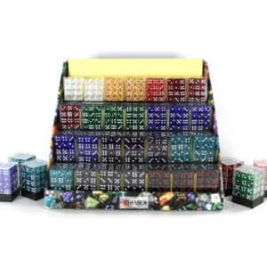 Chessex Dice: 12mm D6 with pips Dice Blocks (36 pcs.)