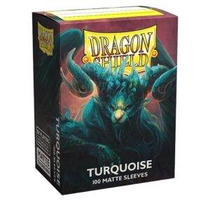 Dragon Shield Standard Sleeves - Matte - Turquoise (100 pcs.)
