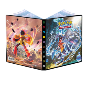 UP - Pokemon 4 Pocket Card Codex Portfolio - Scarlet & Violet - Paradox Rift