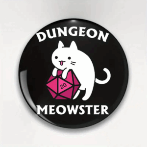 Badge - Dungeon Meowster