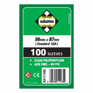 Board Game Sleeves - Kaissa - Standard USA (56x87mm) (100 pcs.)