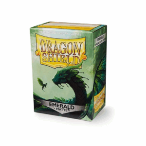 Dragon Shield Standard Sleeves - Matte - Emerald (100 pcs.)
