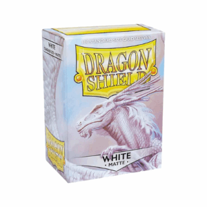 Dragon Shield Standard Sleeves - Matte - White (100 pcs.)
