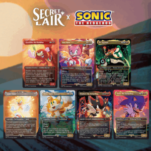 Magic The Gathering: Secret Lair x Sonic - Friends & Foes (non-foil)